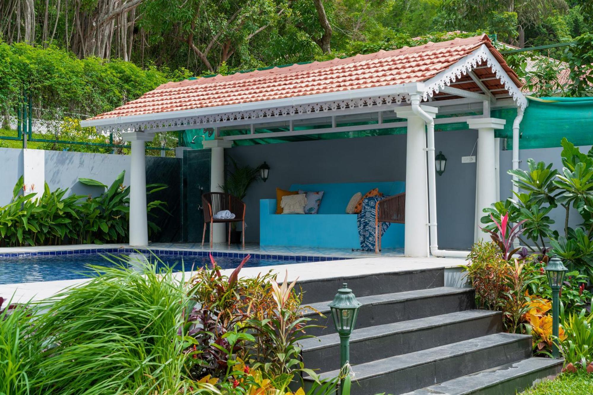 Elivaas 5 Bhk With Pvt Pool, Entertainment Room & Glass House - Bludoor Marmagao Eksteriør bilde